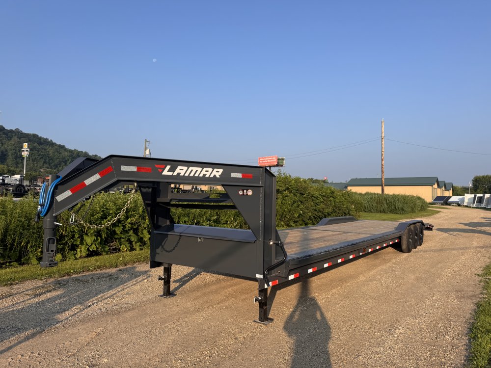 2026 Lamar Trailers 102X40 Gooseneck Car Hauler Trailer
