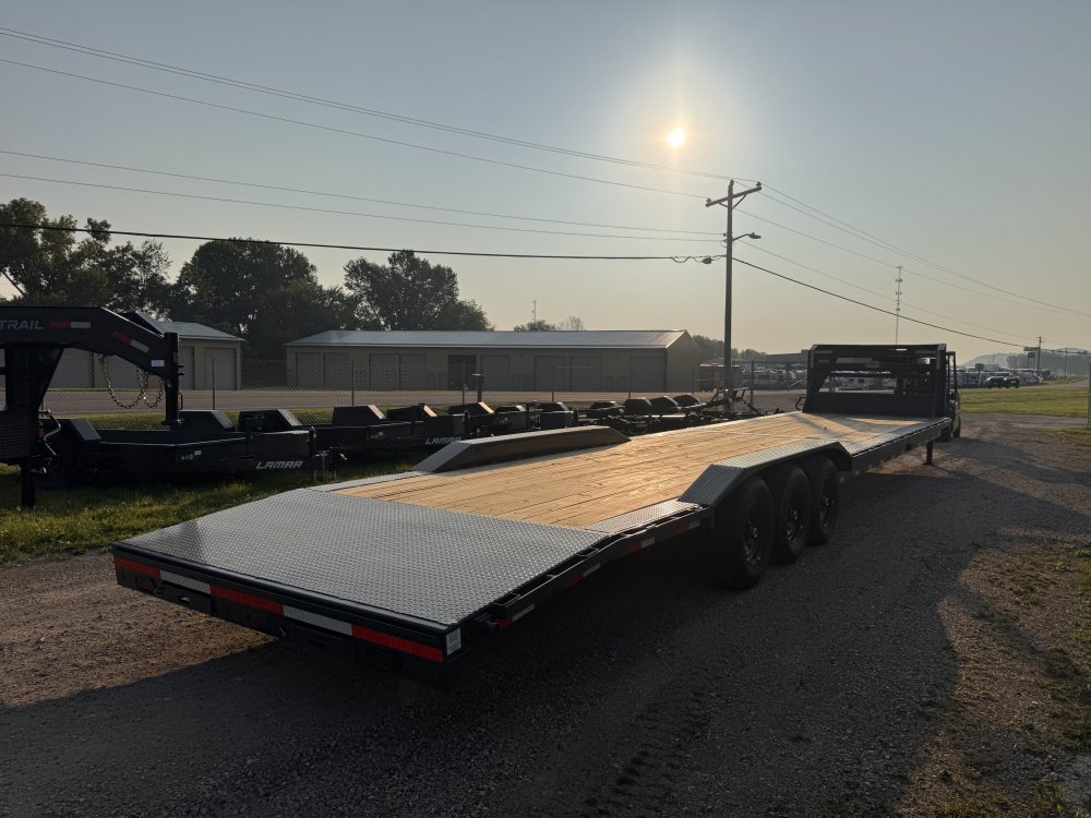 2026 Lamar Trailers 102X40 Gooseneck Car Hauler Trailer