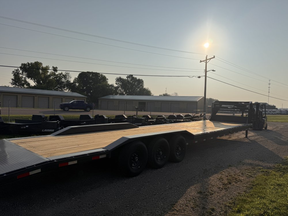 2026 Lamar Trailers 102X40 Gooseneck Car Hauler Trailer