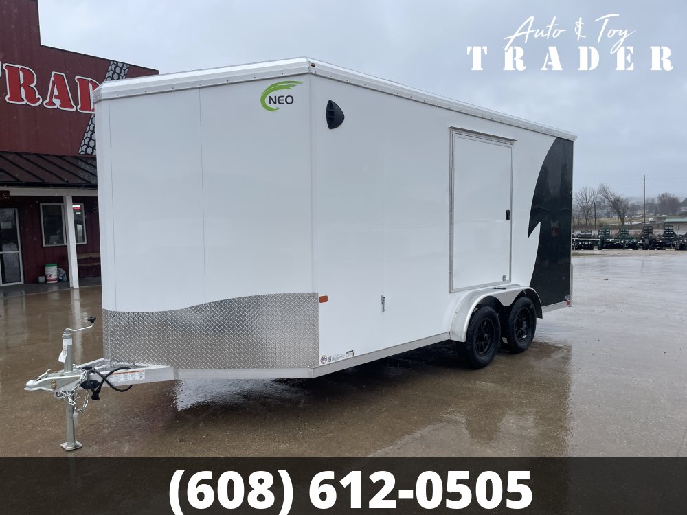 2026 NEO Trailers 7.5X16 Aluminum NAMR Cargo / Enclosed Trailer
