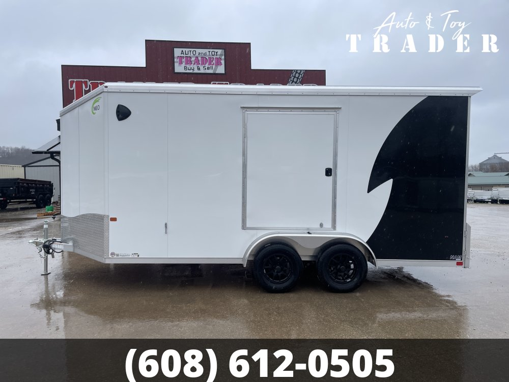 2026 NEO Trailers 7.5X16 Aluminum NAMR Cargo / Enclosed Trailer