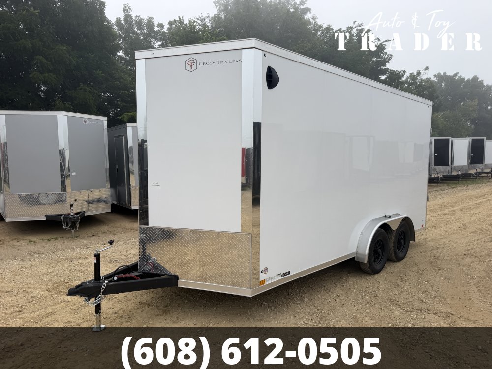 2026 Cross Trailers 7.5X16 Alpha Cargo / Enclosed Trailer HAIL