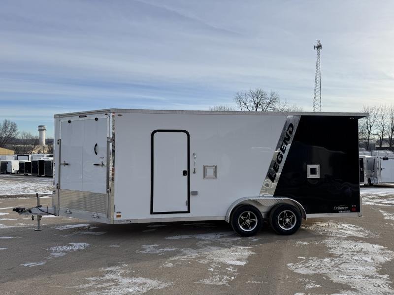 2025 Legend Trailers 7.5X23 Explorer Aluminum Snowmobile Trailer