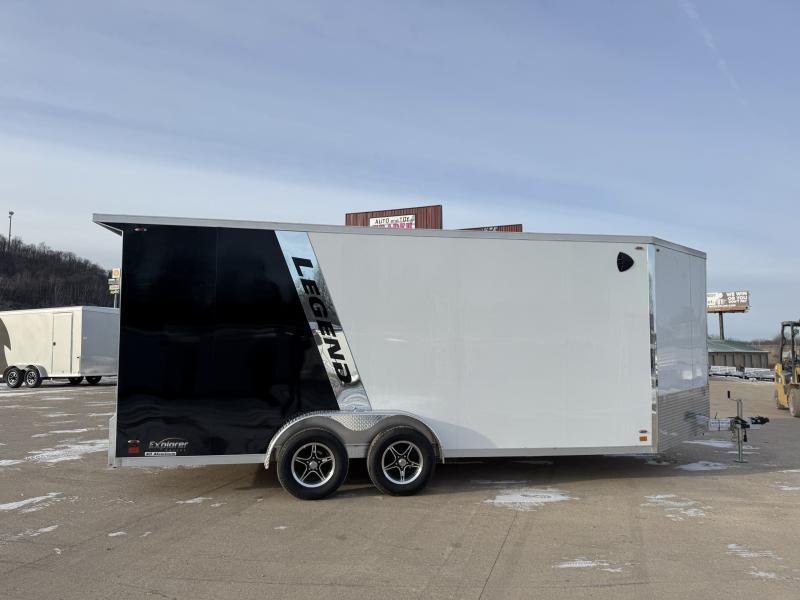 2025 Legend Trailers 7.5X23 Explorer Aluminum Snowmobile Trailer