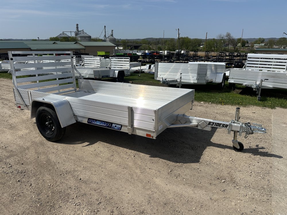2026 Aluma 6310 ESA Aluminum Utility Trailer