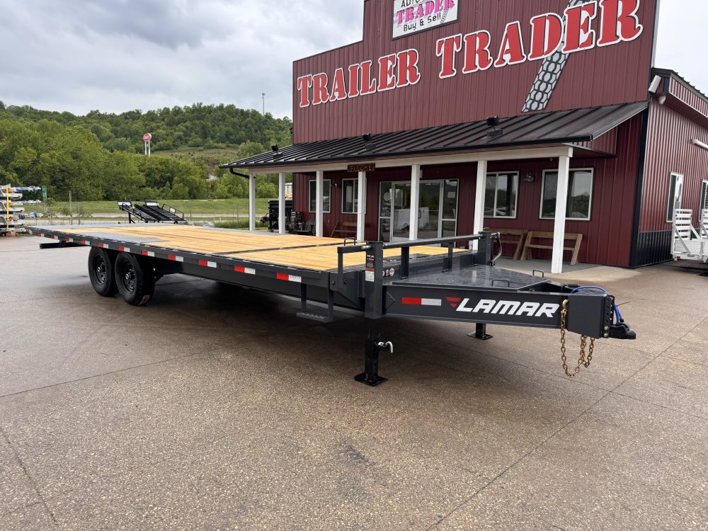 2025 Lamar Trailers 102X24 Tilt Deck Deckover Trailer
