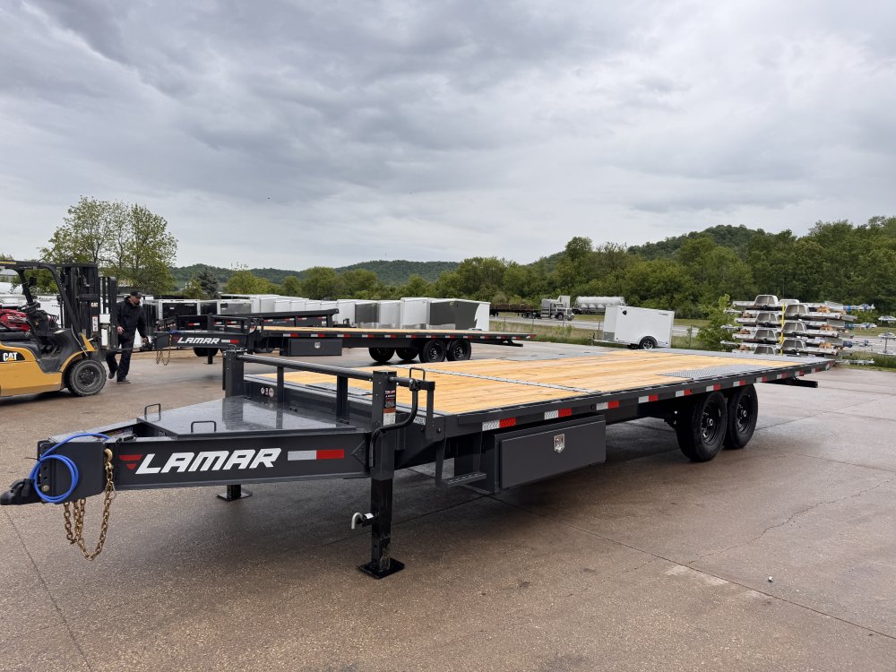 2025 Lamar Trailers 102X24 Tilt Deck Deckover Trailer