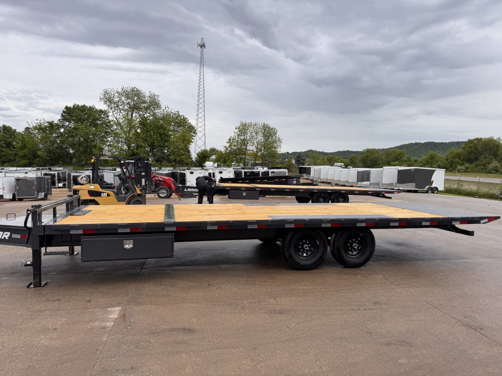 2025 Lamar Trailers 102X24 Tilt Deck Deckover Trailer