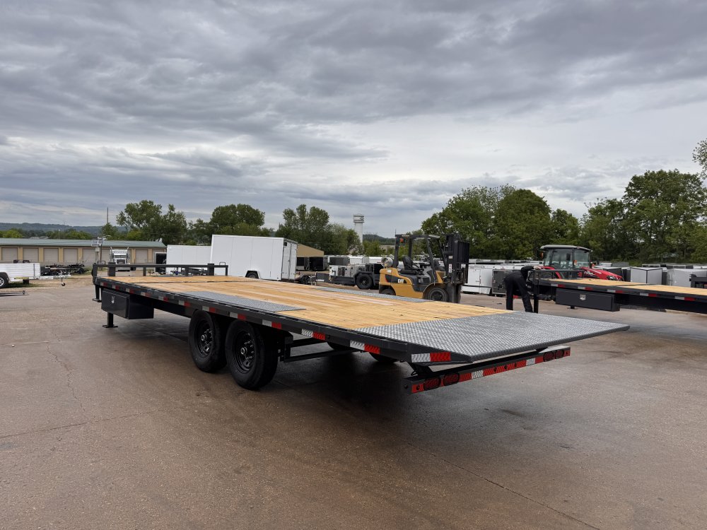 2025 Lamar Trailers 102X24 Tilt Deck Deckover Trailer