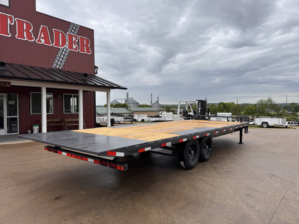 2025 Lamar Trailers 102X24 Tilt Deck Deckover Trailer