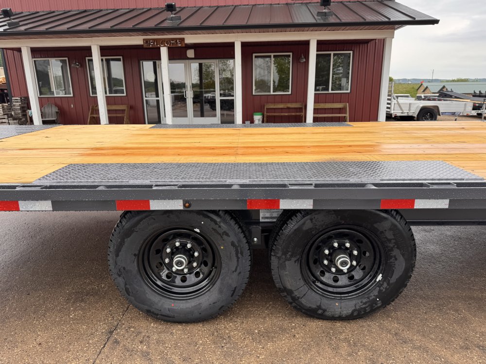 2025 Lamar Trailers 102X24 Tilt Deck Deckover Trailer