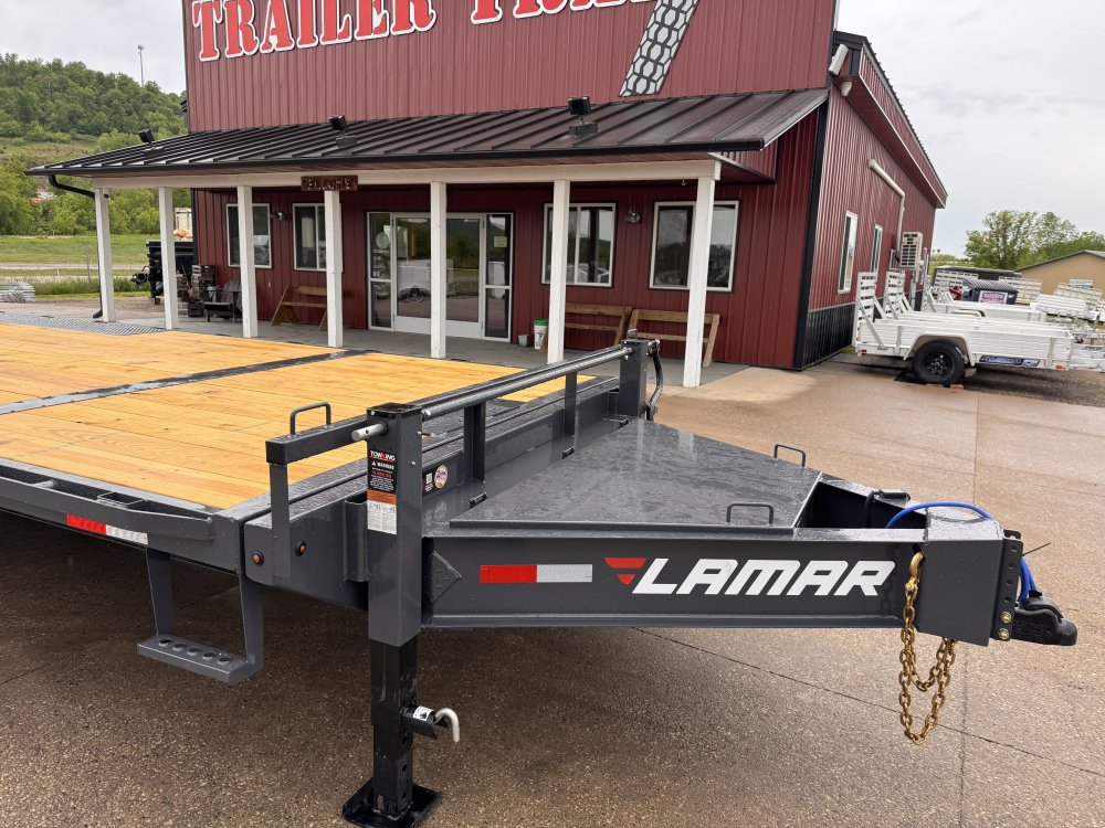 2025 Lamar Trailers 102X24 Tilt Deck Deckover Trailer