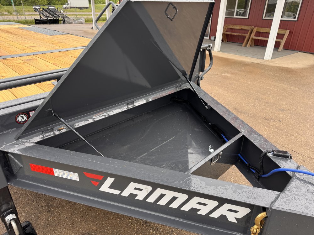 2025 Lamar Trailers 102X24 Tilt Deck Deckover Trailer