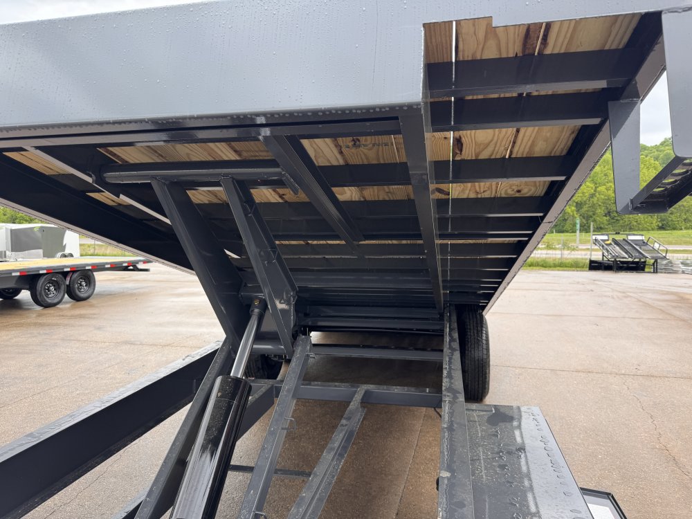 2025 Lamar Trailers 102X24 Tilt Deck Deckover Trailer