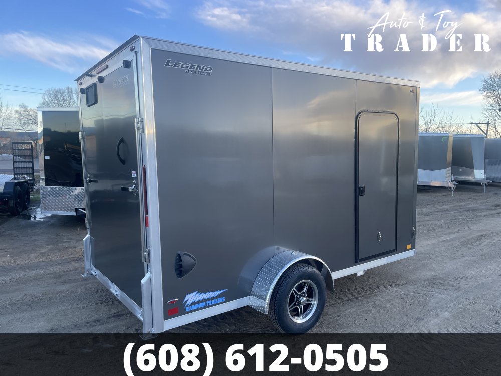 2026 Legend Trailers 7X12 Aluminum Thunder Cargo / Enclosed Trailer