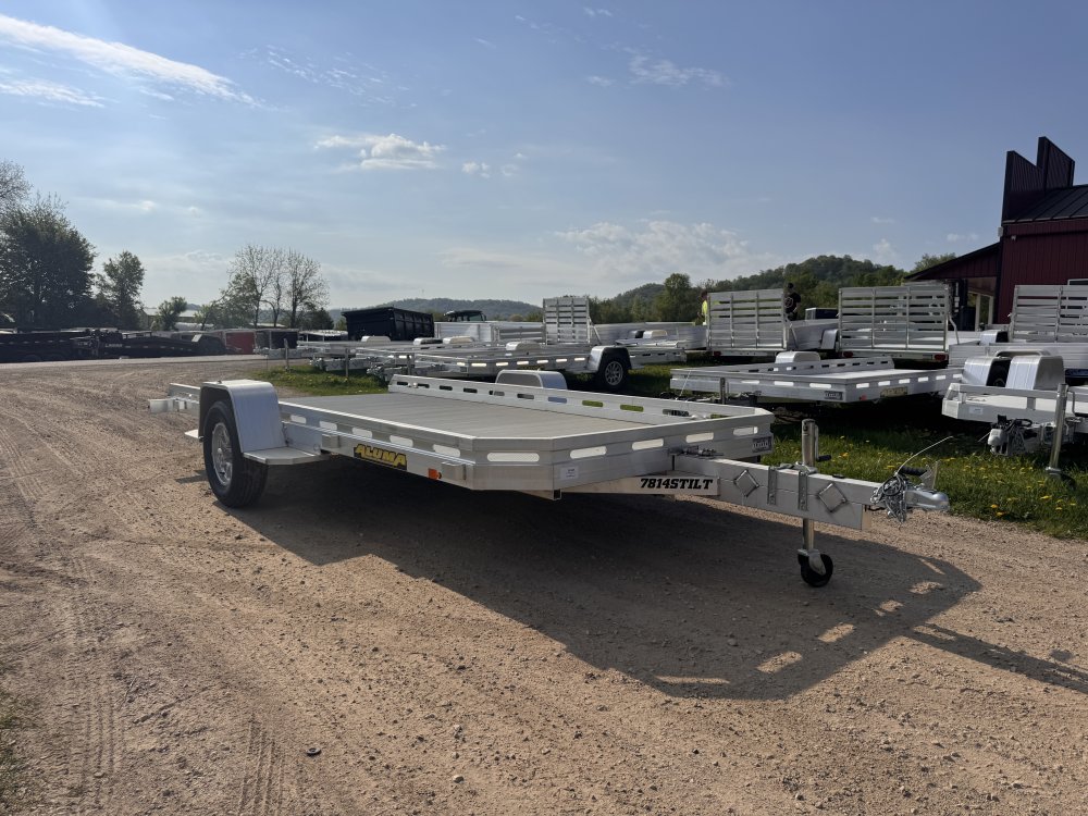 2026 Aluma 7814 Tilt Aluminum Utility Trailer