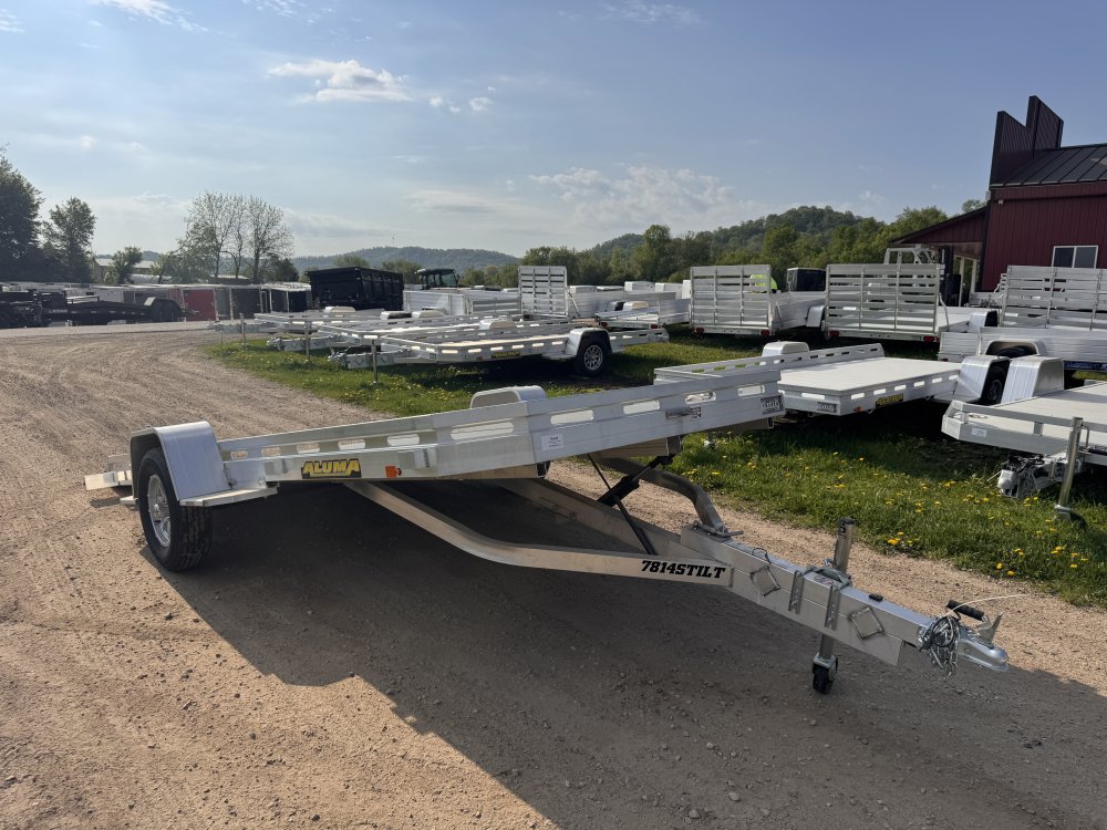 2026 Aluma 7814 Tilt Aluminum Utility Trailer