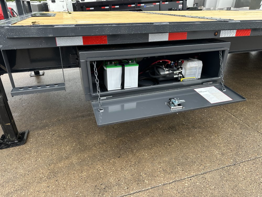 2025 Lamar Trailers 102X26 Tilt Deck Deckover Trailer