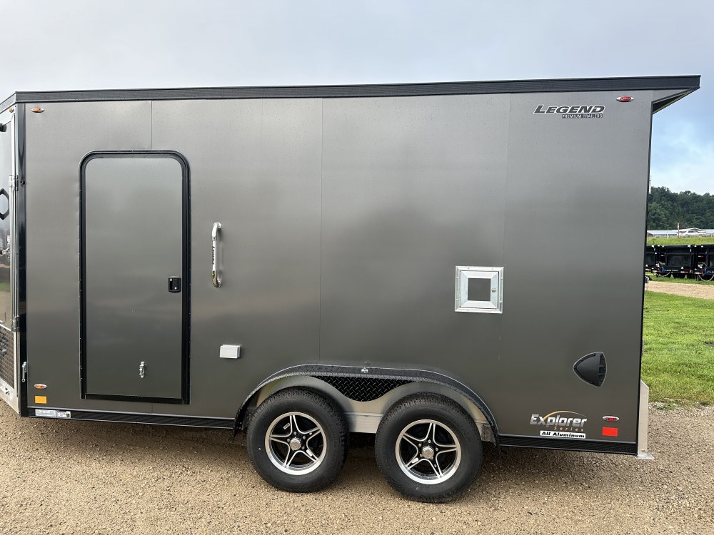 2026 Legend 7.5X19 Aluminum Explorer Snowmobile Trailer
