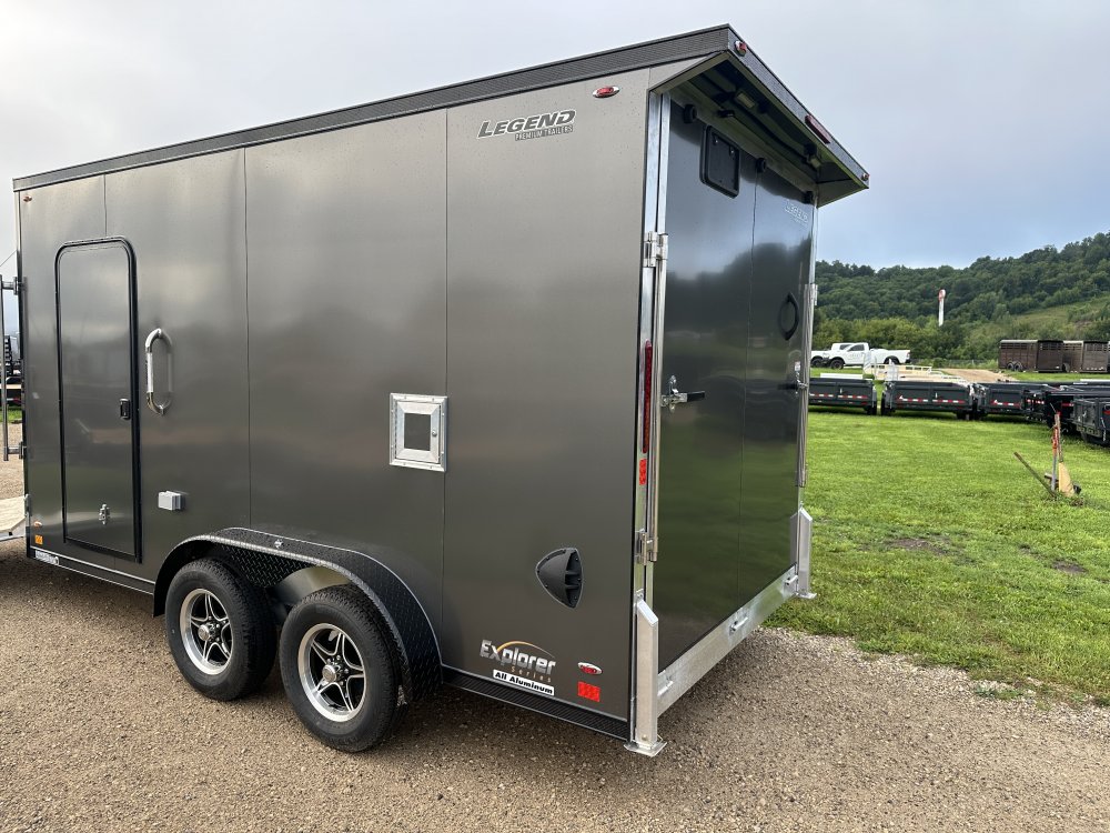 2026 Legend 7.5X19 Aluminum Explorer Snowmobile Trailer