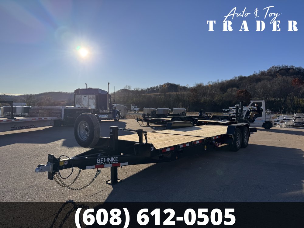 2026 Behnke 83X24 Gravity Tilt Trailer