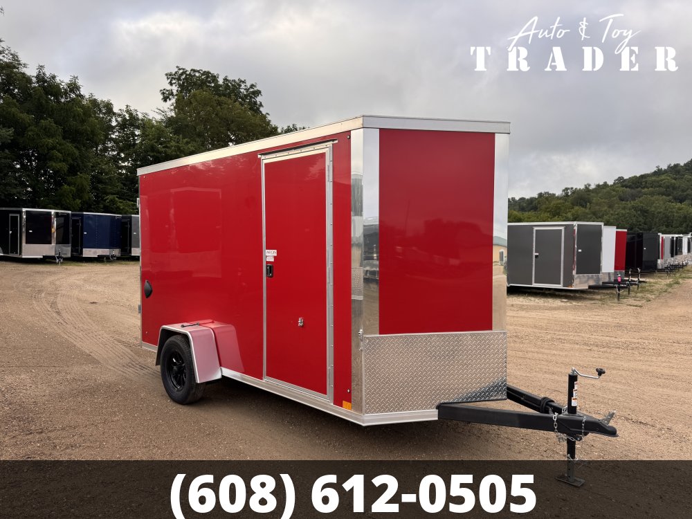 2026 Cross Trailers 6X12 Alpha Cargo / Enclosed Trailer - HAIL