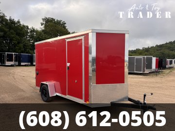 2026 Cross Trailers 6X12 Alpha Cargo / Enclosed Trailer - HAIL