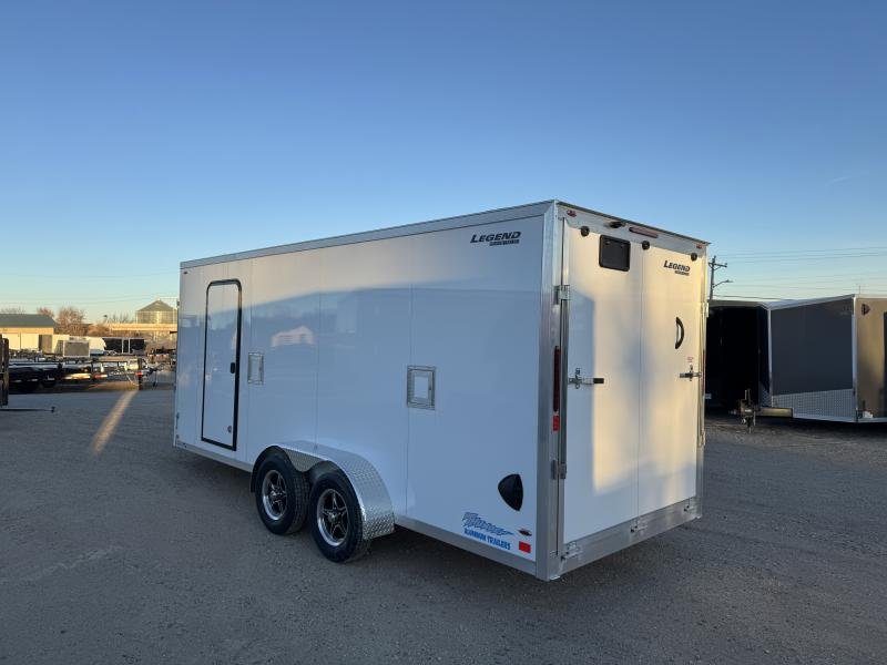 2025 Legend Trailers 7x23 Aluminum Thunder Snowmobile Trailer