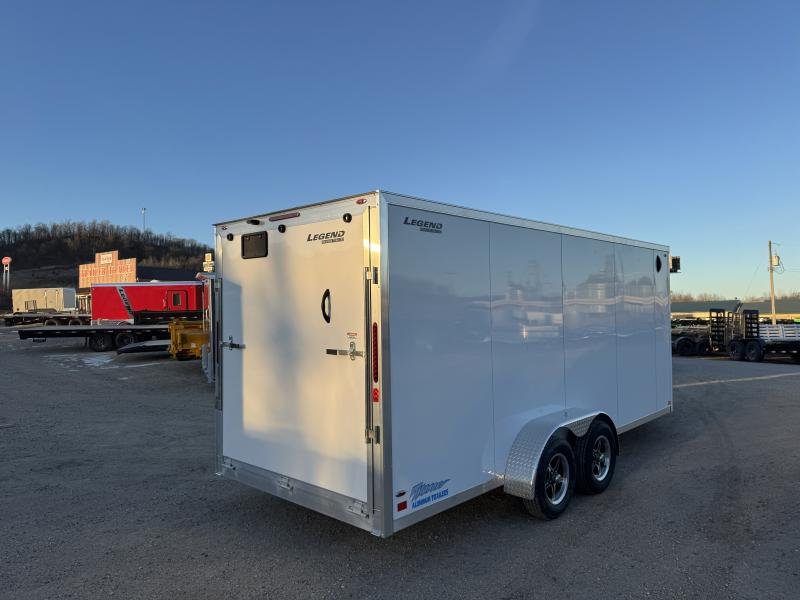2025 Legend Trailers 7x23 Aluminum Thunder Snowmobile Trailer