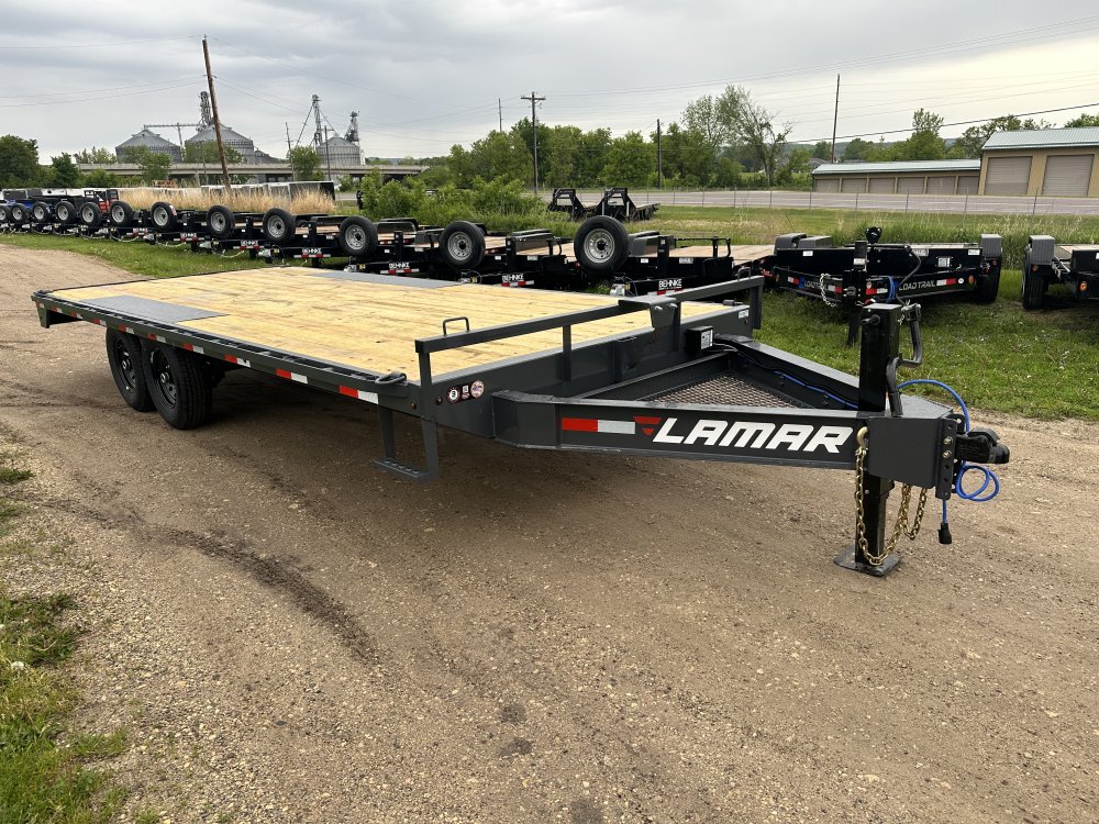 2025 Lamar Trailers 102X20 Deckover Trailer