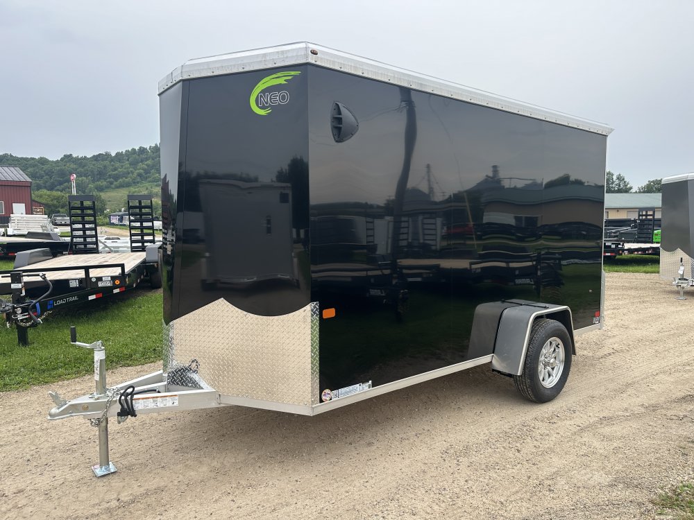 2026 NEO Trailers 6X12 Aluminum NAV Cargo / Enclosed Trailer