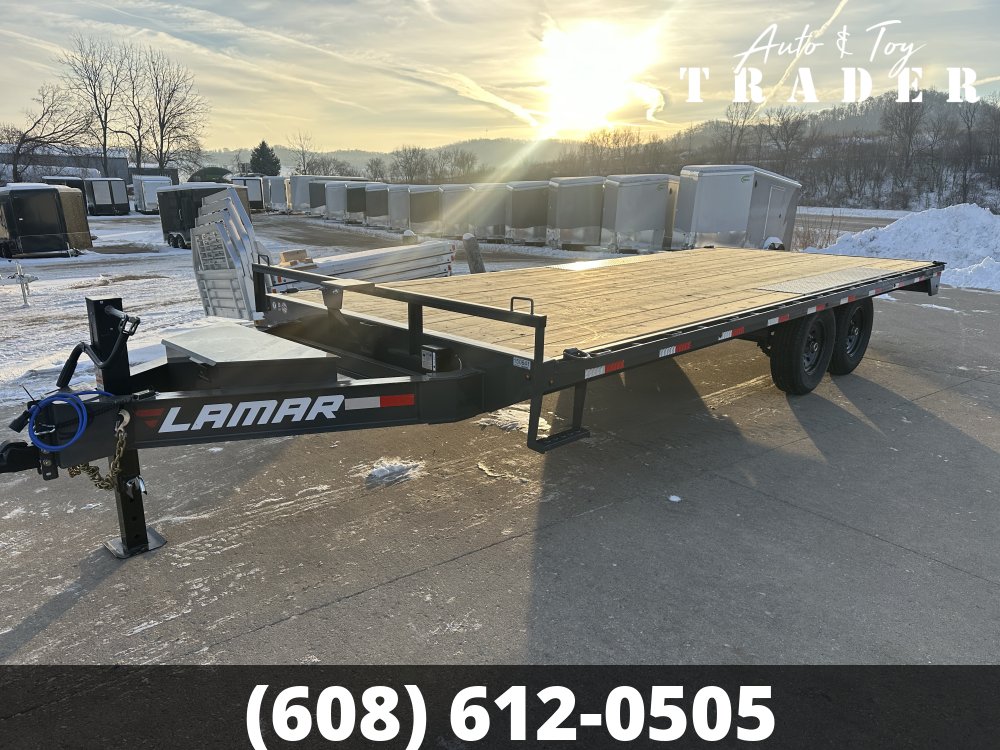 2026 Lamar Trailers 102X20 Deckover Trailer