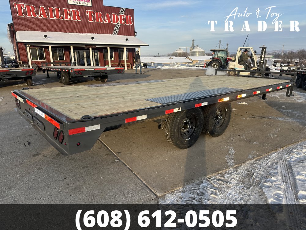 2026 Lamar Trailers 102X20 Deckover Trailer