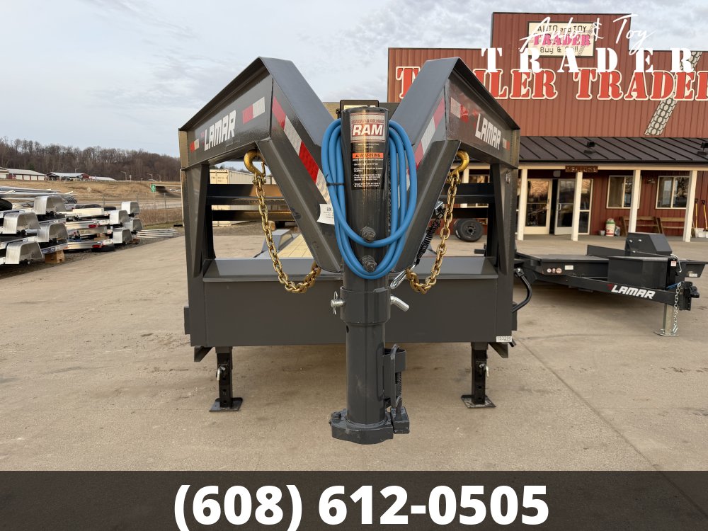 2026 Lamar Trailers 102X26 Gooseneck Car Hauler Trailer