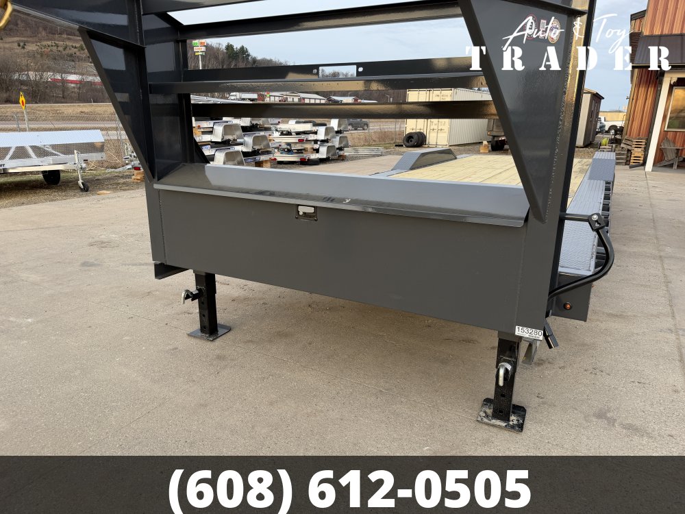 2026 Lamar Trailers 102X26 Gooseneck Car Hauler Trailer