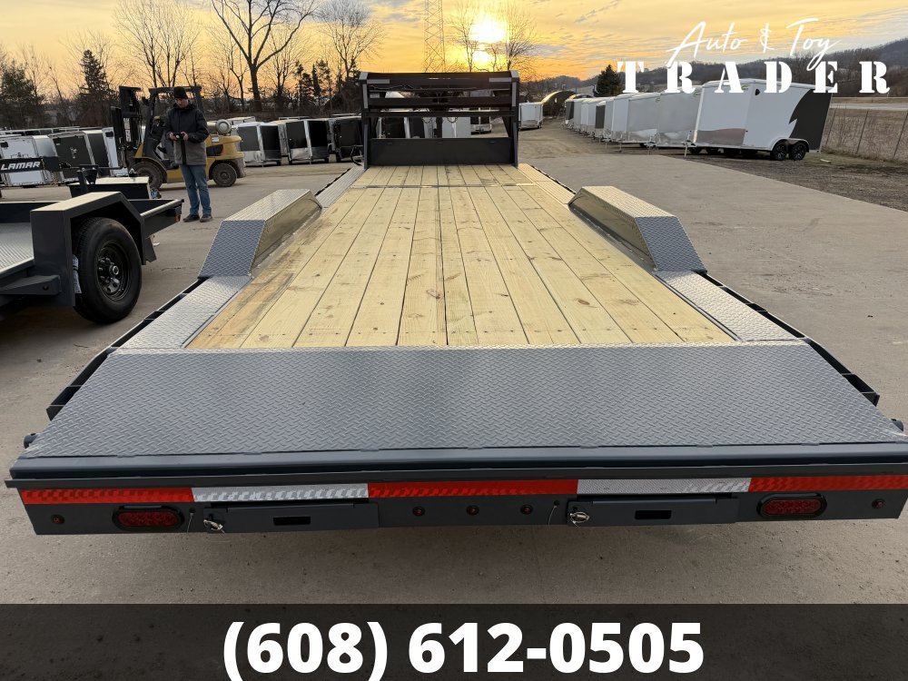 2026 Lamar Trailers 102X26 Gooseneck Car Hauler Trailer