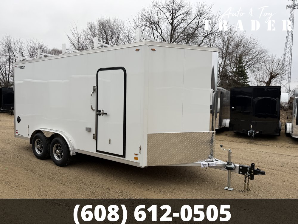 2026 Legend Trailers 8X16 Aluminum FTV Cargo / Enclosed Trailer