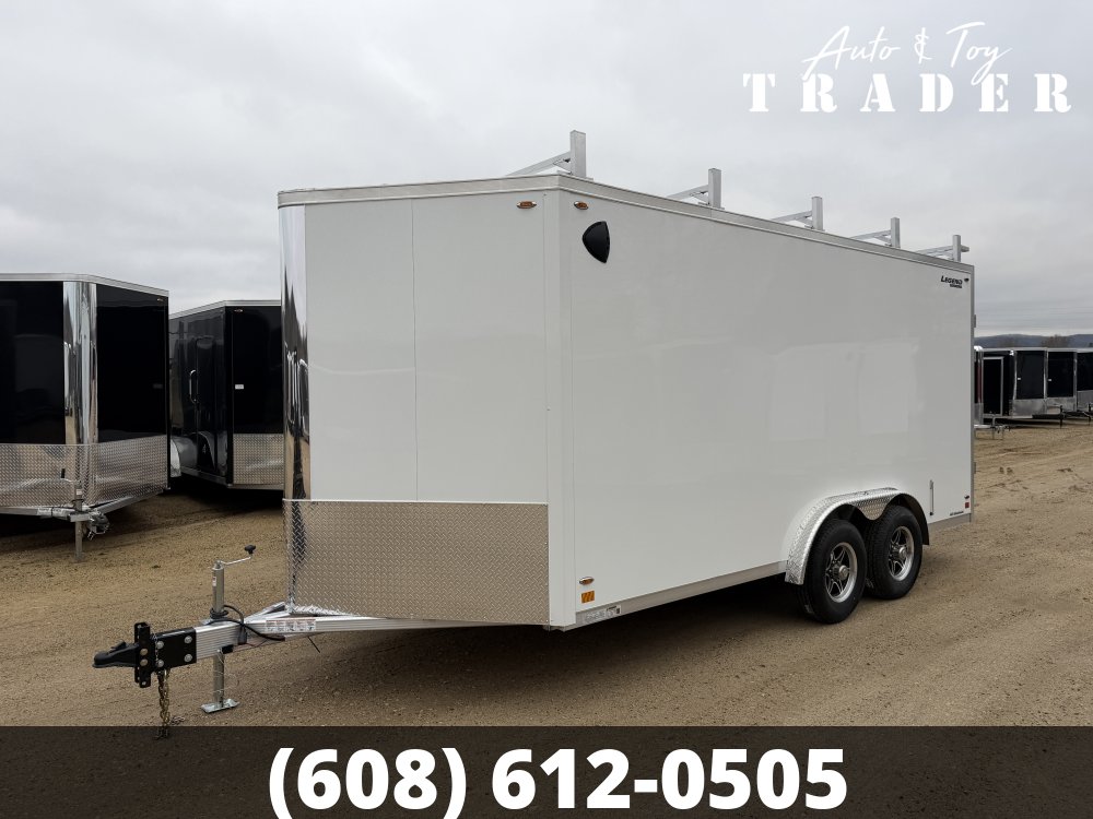 2026 Legend Trailers 8X16 Aluminum FTV Cargo / Enclosed Trailer