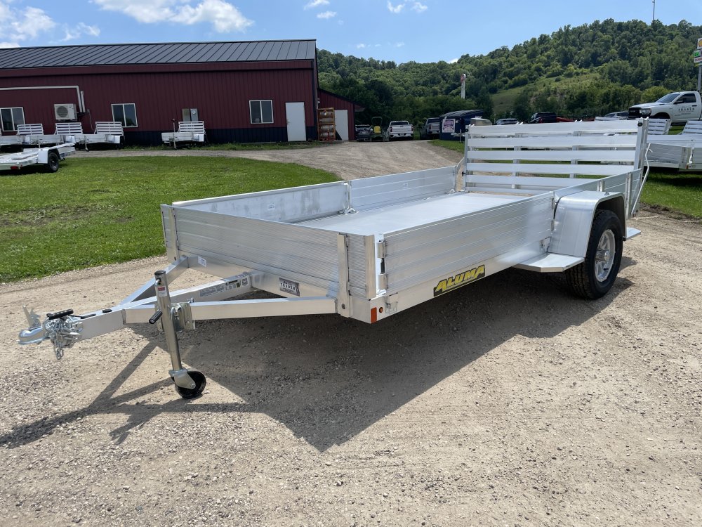 2026 Aluma 8112S-R-BT-SR Aluminum Utility Trailer