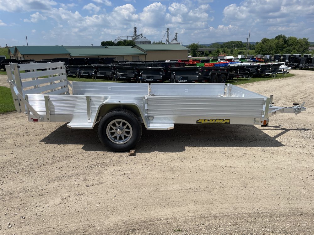 2026 Aluma 8112S-R-BT-SR Aluminum Utility Trailer
