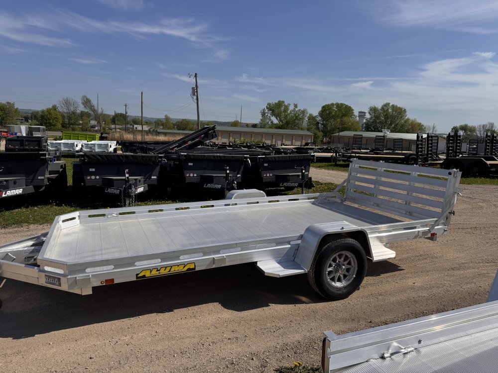 2026 Aluma 8112S-R-BT-SR Aluminum Utility Trailer