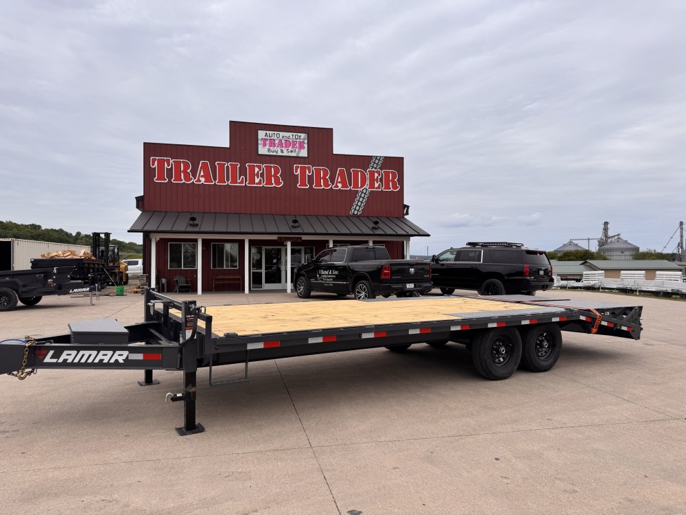 2025 Lamar Trailers 102X22 Deckover Trailer