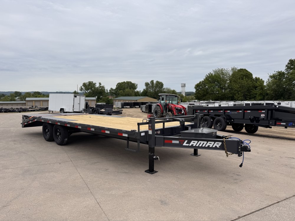 2025 Lamar Trailers 102X22 Deckover Trailer