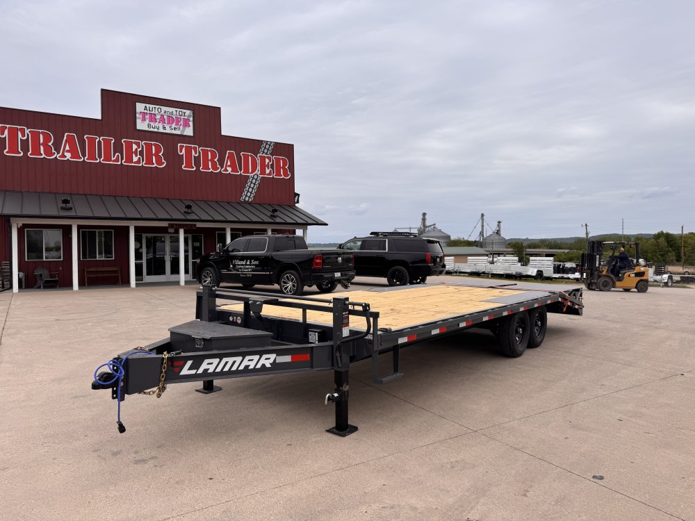 2025 Lamar Trailers 102X22 Deckover Trailer