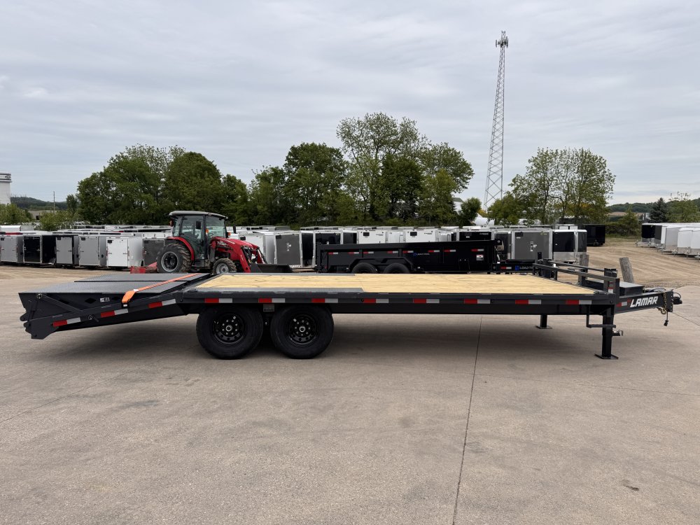 2025 Lamar Trailers 102X22 Deckover Trailer