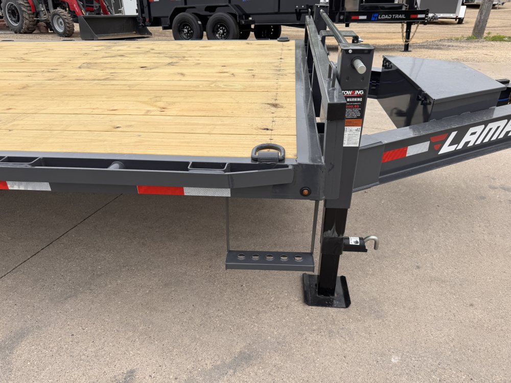 2025 Lamar Trailers 102X22 Deckover Trailer