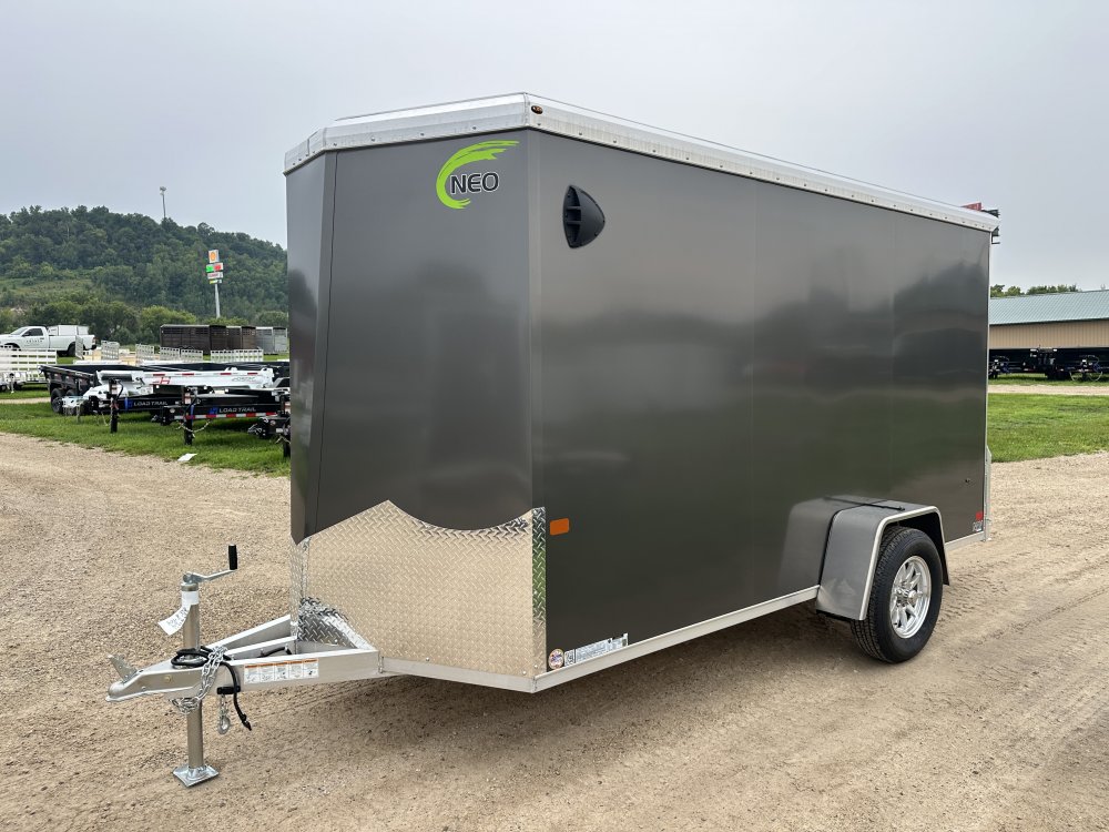 2026 NEO Trailers 6X12 Aluminum NAV Cargo / Enclosed Trailer