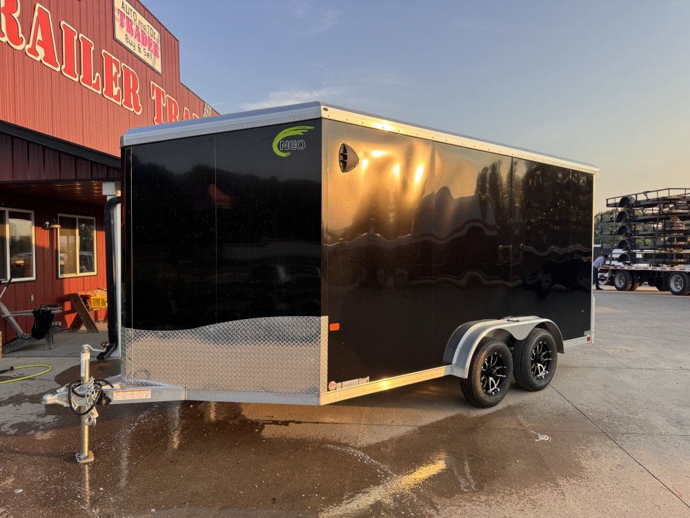 2026 NEO Trailers 7.5X14 Aluminum NAMR Cargo / Enclosed Trailer