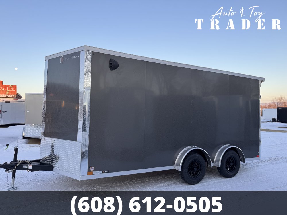 2026 Cross Trailers 7.5X16 Alpha Cargo / Enclosed Trailer