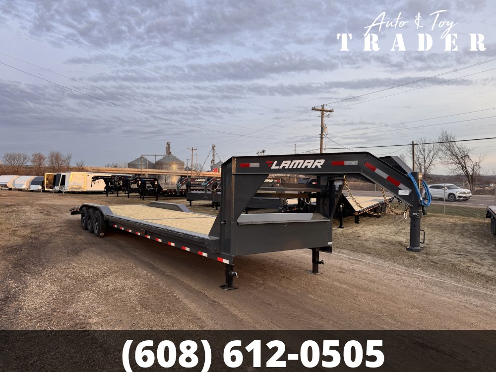 2026 Lamar Trailers 102X36 Gooseneck Car Hauler Trailer